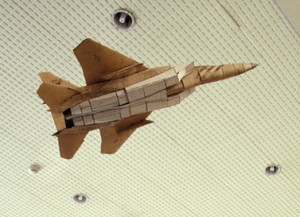 보잉공작시리즈-에프십오케이 (설치물) Boeing Craft Series-F15K Installation, silk screen on paper, 2002